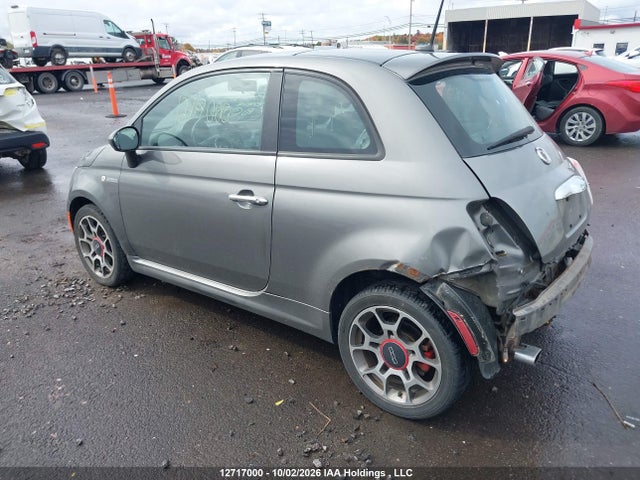 Aukcja sprzedaży 2012 Fiat 500 Sport, vin: 3C3CFFBR6CT113134, numer aukcji: 12717000