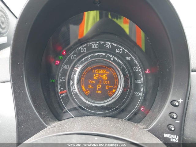 Aukcja sprzedaży 2012 Fiat 500 Sport, vin: 3C3CFFBR6CT113134, numer aukcji: 12717000