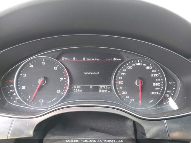 12725105 :رقم المزاد ، WAUBGCFC7CN015302 vin ، 2012 Audi A6 3.0 Premium مزاد بيع