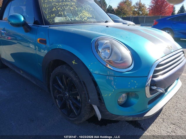 Продаж на аукціоні авто 2016 Mini Cooper, vin: WMWWG5C53G3A81059, номер лоту: 12725147