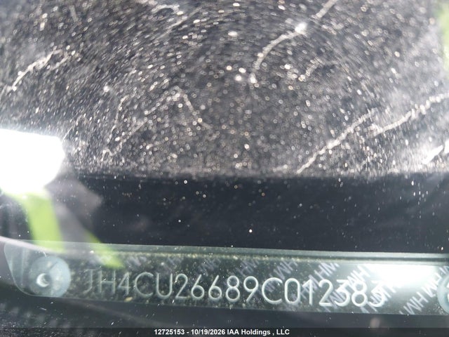 12725153 :رقم المزاد ، JH4CU26689C012383 vin ، 2009 Acura Tsx مزاد بيع