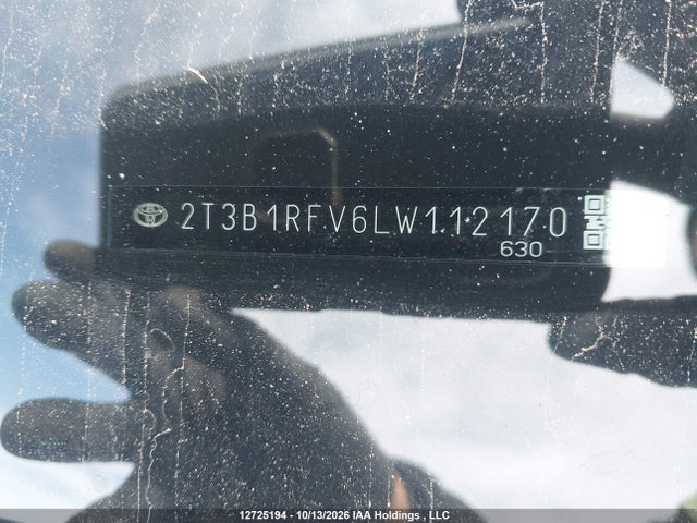 Toyota RAV4 LE 2020 2T3B1RFV6LW112170 Image 9