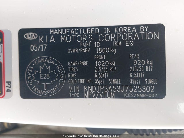 KIA Soul Ex/ex Premium/ex Tech/ex+ 2018 KNDJP3A53J7525302 Image 9