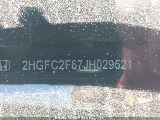 Продажа на аукционе авто 2018 Honda Civic Se, vin: 2HGFC2F67JH029521, номер лота: 12725260