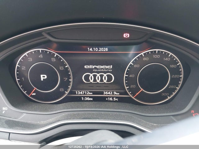 12725262 :رقم المزاد ، WA19NAF4XJA207395 vin ، 2018 Audi A4 Allroad 2.0t Technik مزاد بيع