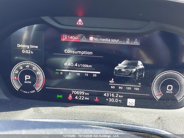 12725292 :رقم المزاد ، WA1EECF37P1087873 vin ، 2023 Audi Q3 45 Progressiv مزاد بيع