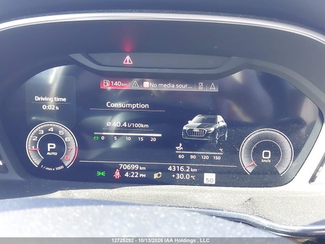 12725292 :رقم المزاد ، WA1EECF37P1087873 vin ، 2023 Audi Q3 45 Progressiv مزاد بيع