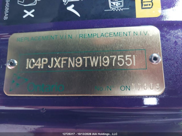 Aukcja sprzedaży 2026 Jeep Wrangler 4-door Rubicon, vin: 1C4PJXFN9TW197551, numer aukcji: 12725317
