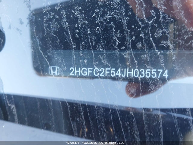 Honda Civic Lx 2018 2HGFC2F54JH035574 Image 18