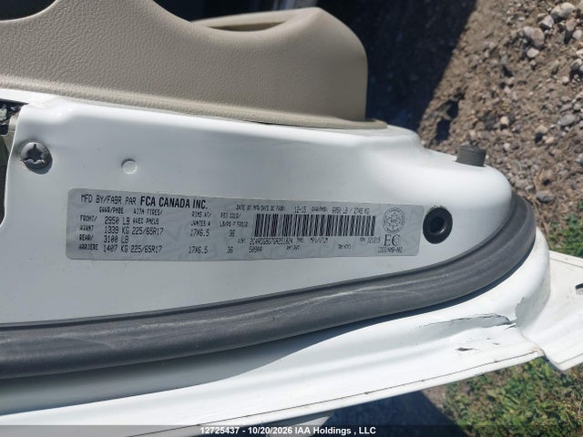 12725437 :رقم المزاد ، 2C4RDGBG7GR251824 vin ، 2016 Dodge Grand Caravan Se/sxt مزاد بيع