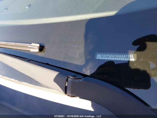 Aukcja sprzedaży 2016 Kia Sorento 2.0l Ex/2.0l Lx+, vin: 5XYPGDA10GG087153, numer aukcji: 12725551