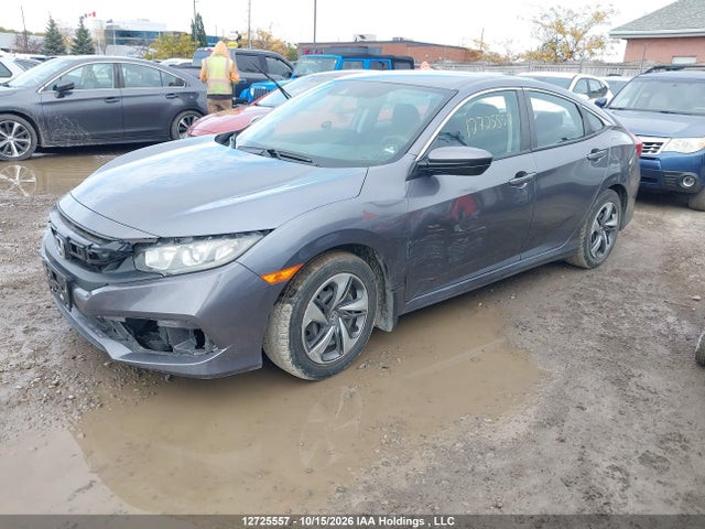 Honda Civic Lx 2020 2HGFC2F57LH015838 Image 2