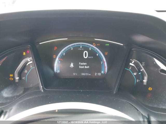 Honda Civic Lx 2020 2HGFC2F57LH015838 Image 7