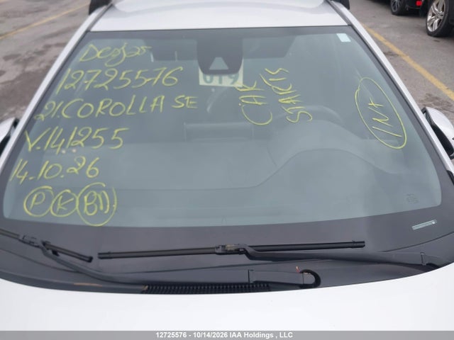 JTNK4MBE5M3141255 Toyota Corolla Se/xse