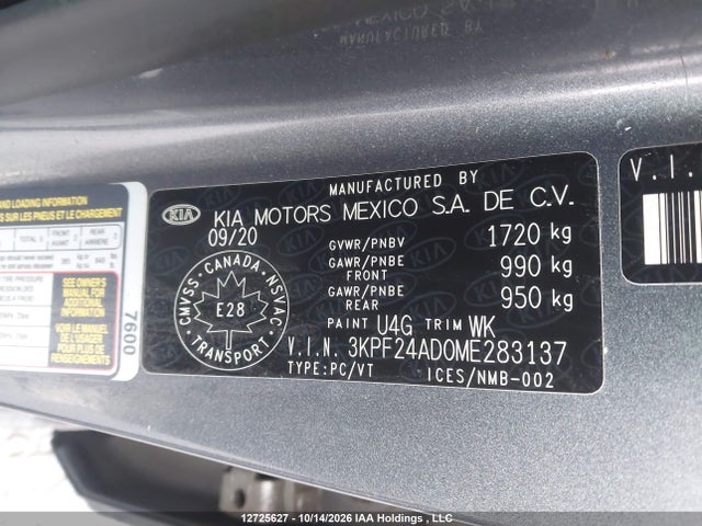 KIA FORTE LX 2021 3KPF24AD0ME283137 Image 20