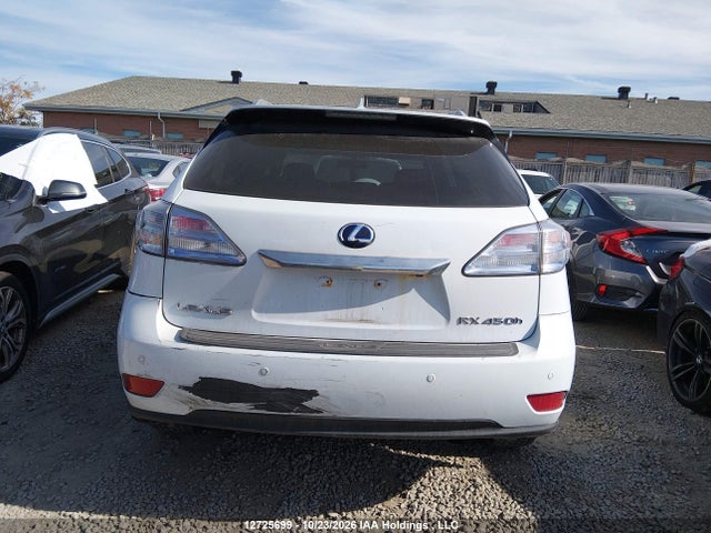 12725699 :رقم المزاد ، JTJBC1BA1A2007165 vin ، 2010 Lexus Rx 450h مزاد بيع
