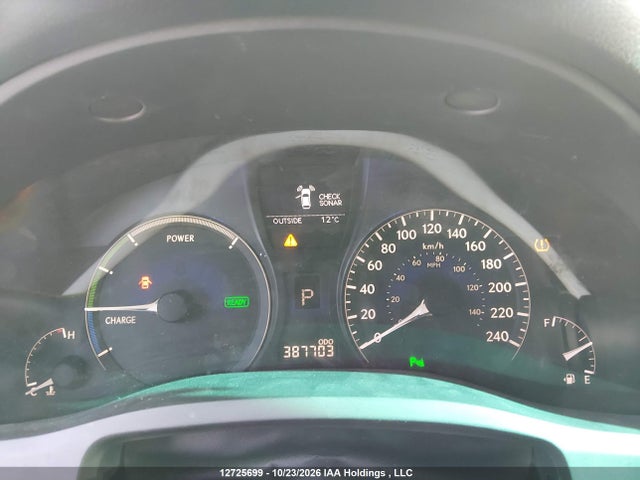 12725699 :رقم المزاد ، JTJBC1BA1A2007165 vin ، 2010 Lexus Rx 450h مزاد بيع
