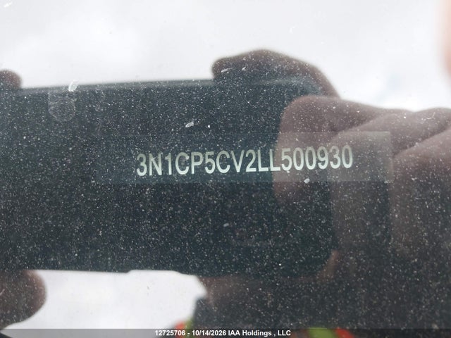 Продаж на аукціоні авто 2020 Nissan Kicks Sv, vin: 3N1CP5CV2LL500930, номер лоту: 12725706