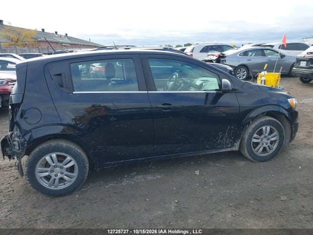 Продажа на аукционе авто 2016 Chevrolet Sonic Lt Manual, vin: 1G1JD6SH3G4177684, номер лота: 12725727