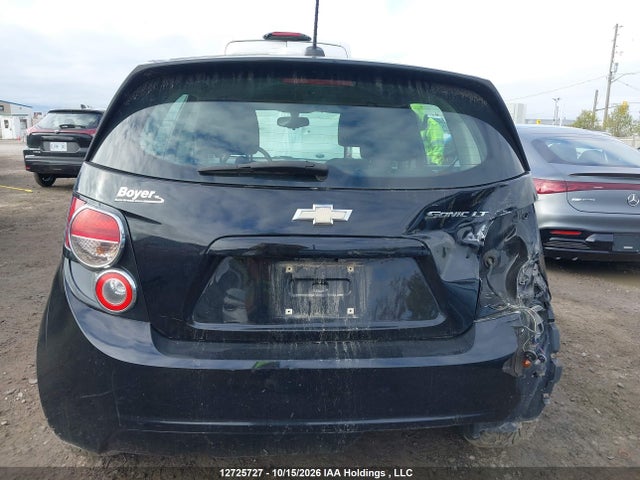 Продажа на аукционе авто 2016 Chevrolet Sonic Lt Manual, vin: 1G1JD6SH3G4177684, номер лота: 12725727