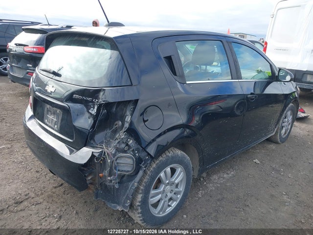 Продажа на аукционе авто 2016 Chevrolet Sonic Lt Manual, vin: 1G1JD6SH3G4177684, номер лота: 12725727
