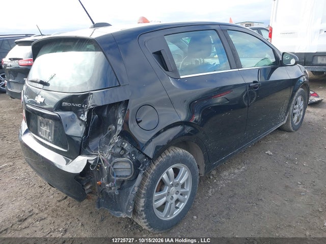 Продажа на аукционе авто 2016 Chevrolet Sonic Lt Manual, vin: 1G1JD6SH3G4177684, номер лота: 12725727