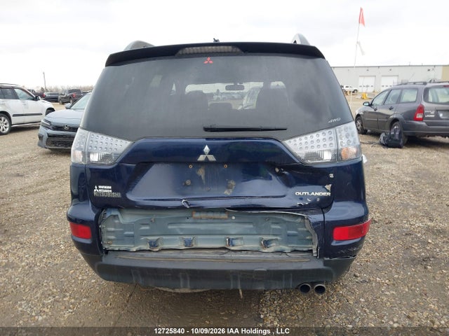 12725840 :رقم المزاد ، JA4JT3AX5AZ601985 vin ، 2010 Mitsubishi Outlander Ls مزاد بيع