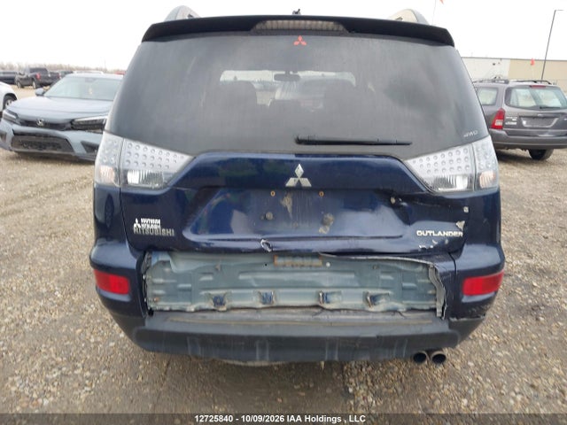 12725840 :رقم المزاد ، JA4JT3AX5AZ601985 vin ، 2010 Mitsubishi Outlander Ls مزاد بيع