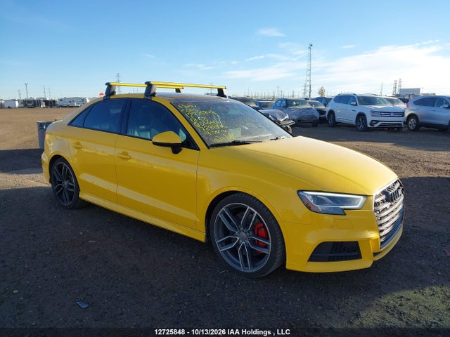 Продажа на аукционе авто 2018 Audi S3 Prestige, vin: WAUF1GFF1J1056601, номер лота: 12725848