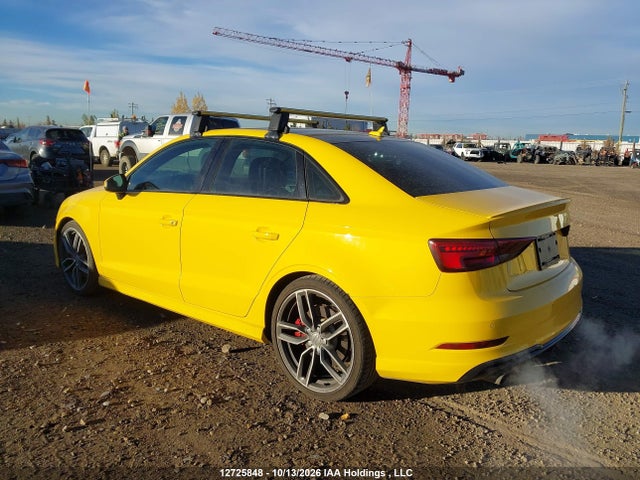 2018 Audi S3 Prestige მანქანა იყიდება აუქციონზე, vin: WAUF1GFF1J1056601, აუქციონის ნომერი: 12725848