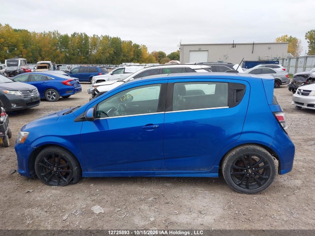 Продаж на аукціоні авто 2017 Chevrolet Sonic Premier, vin: 1G1JF6SB0H4108474, номер лоту: 12725893