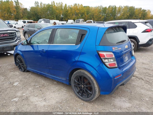 Продаж на аукціоні авто 2017 Chevrolet Sonic Premier, vin: 1G1JF6SB0H4108474, номер лоту: 12725893