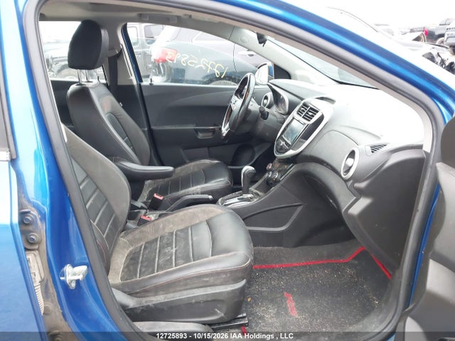 Продаж на аукціоні авто 2017 Chevrolet Sonic Premier, vin: 1G1JF6SB0H4108474, номер лоту: 12725893
