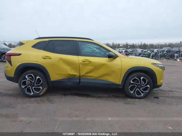 12725897 :رقم المزاد ، KL77LJE21SC298563 vin ، 2025 Chevrolet Trax 2rs Fwd مزاد بيع