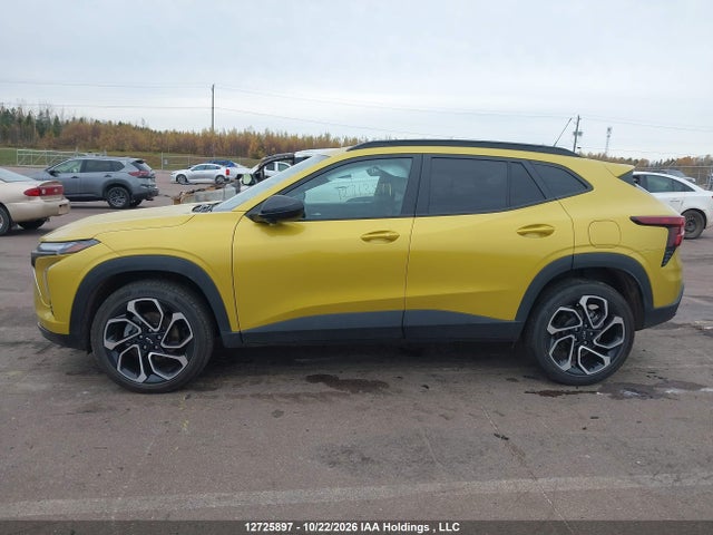 12725897 :رقم المزاد ، KL77LJE21SC298563 vin ، 2025 Chevrolet Trax 2rs Fwd مزاد بيع