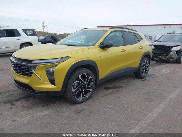 12725897 :رقم المزاد ، KL77LJE21SC298563 vin ، 2025 Chevrolet Trax 2rs Fwd مزاد بيع