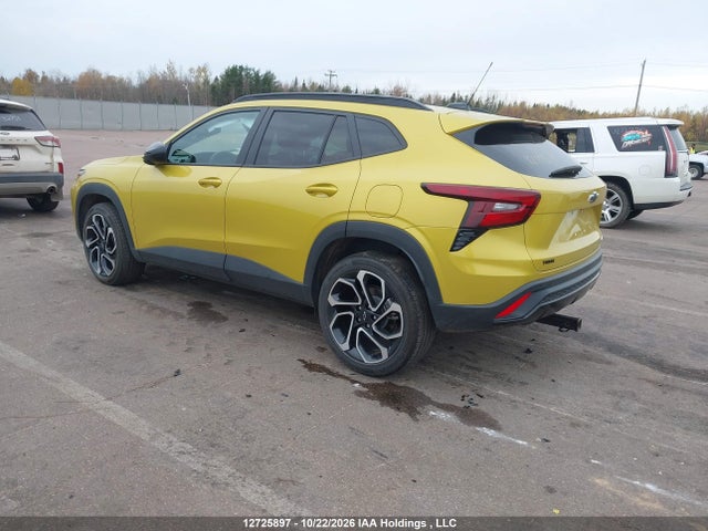 12725897 :رقم المزاد ، KL77LJE21SC298563 vin ، 2025 Chevrolet Trax 2rs Fwd مزاد بيع