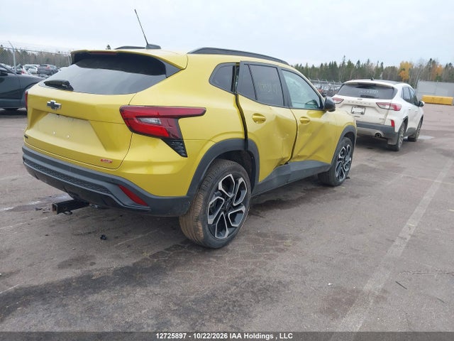 12725897 :رقم المزاد ، KL77LJE21SC298563 vin ، 2025 Chevrolet Trax 2rs Fwd مزاد بيع