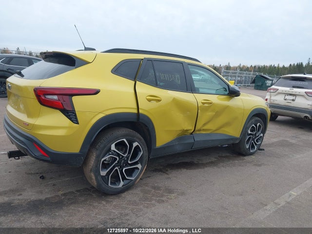 12725897 :رقم المزاد ، KL77LJE21SC298563 vin ، 2025 Chevrolet Trax 2rs Fwd مزاد بيع