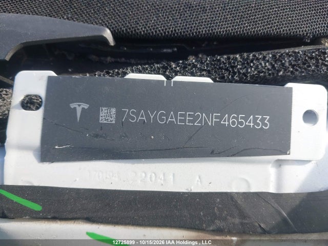 Tesla Model Y Long Range 2022 7SAYGAEE2NF465433 Image 19