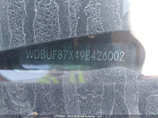Aukcja sprzedaży 2009 Mercedes-benz E 350 4matic, vin: WDBUF87X49B426002, numer aukcji: 12725926
