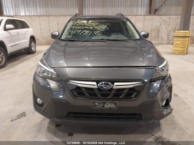 12725940 :رقم المزاد ، JF2GTACC0M9397911 vin ، 2021 Subaru Crosstrek Touring مزاد بيع