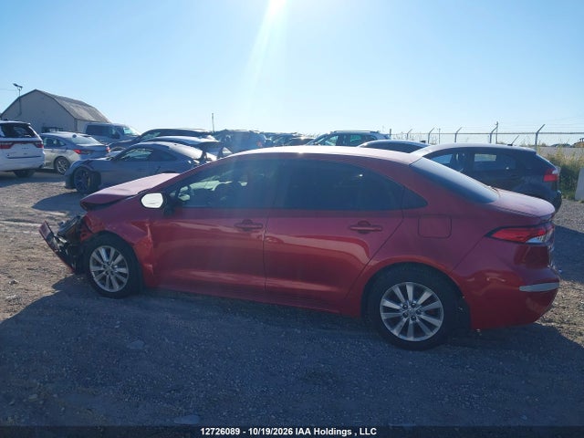 Продаж на аукціоні авто 2021 Toyota Corolla, vin: 5YFBPMBE9MP192227, номер лоту: 12726089