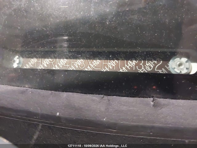 12711118 :رقم المزاد ، 2HKRM4H3XEH109352 vin ، 2014 Honda Cr-v Lx مزاد بيع
