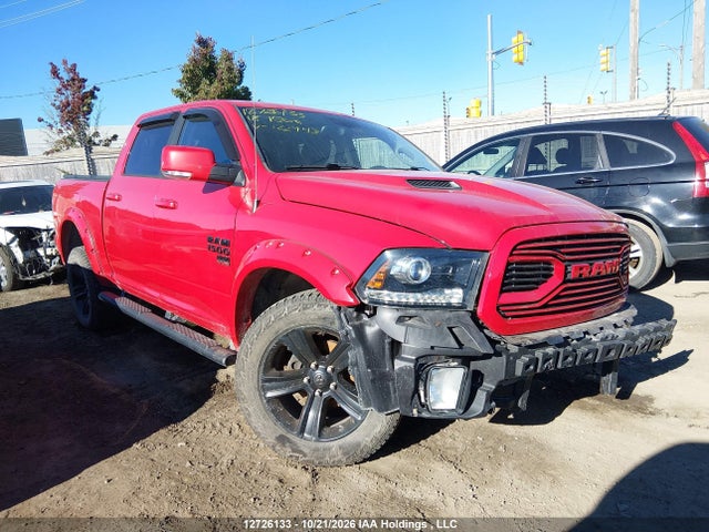 12726133 :رقم المزاد ، 1C6RR7MT5JS122943 vin ، 2018 Ram 1500 Sport مزاد بيع