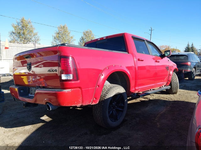 12726133 :رقم المزاد ، 1C6RR7MT5JS122943 vin ، 2018 Ram 1500 Sport مزاد بيع