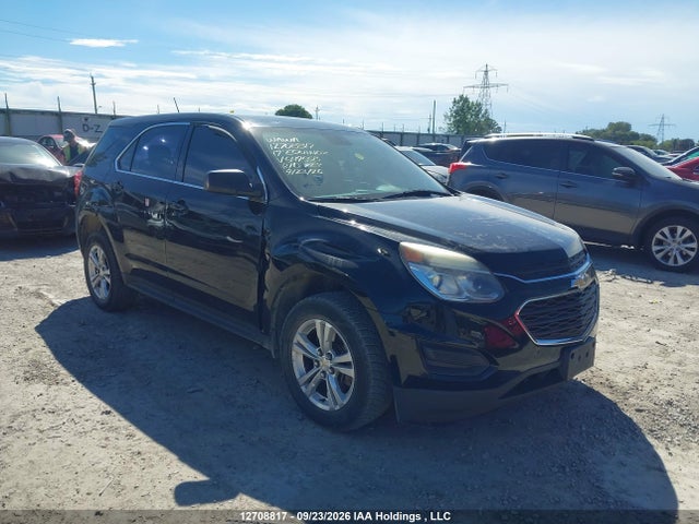 2017 Chevrolet Equinox Ls მანქანა იყიდება აუქციონზე, vin: 2GNALBEK6H1549503, აუქციონის ნომერი: 12708817