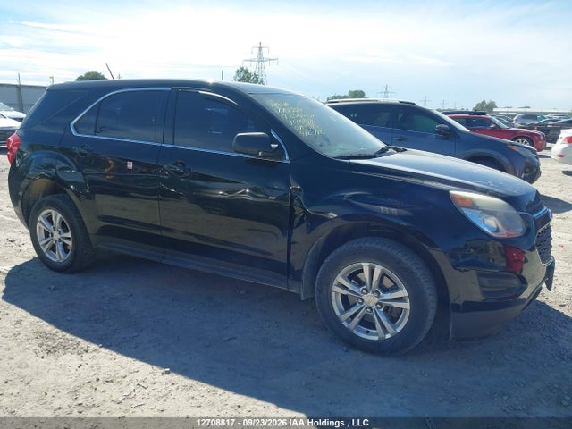 2017 Chevrolet Equinox Ls მანქანა იყიდება აუქციონზე, vin: 2GNALBEK6H1549503, აუქციონის ნომერი: 12708817