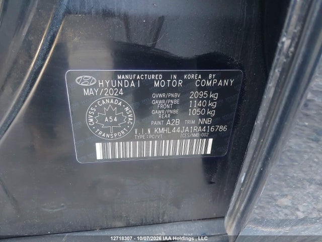 Hyundai Sonata Preferred-trend 2024 KMHL44JA1RA416786 Image 9