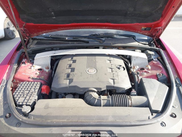 12718707 :رقم المزاد ، 1G6DJ5EG6A0134324 vin ، 2010 Cadillac Cts 3.6l Base مزاد بيع